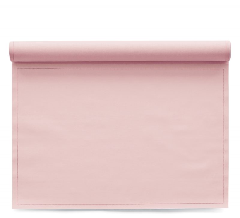 Sets de table en tissu Basic Pink 48x32cm